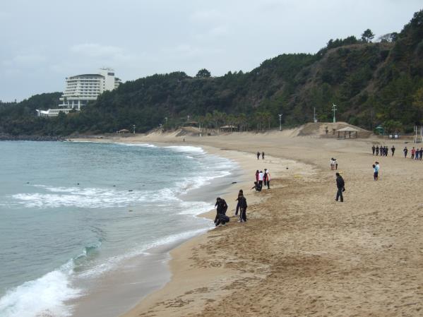중문색달해변